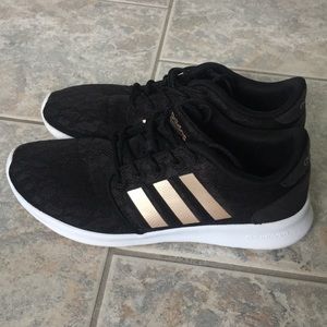 adidas rose gold shoes